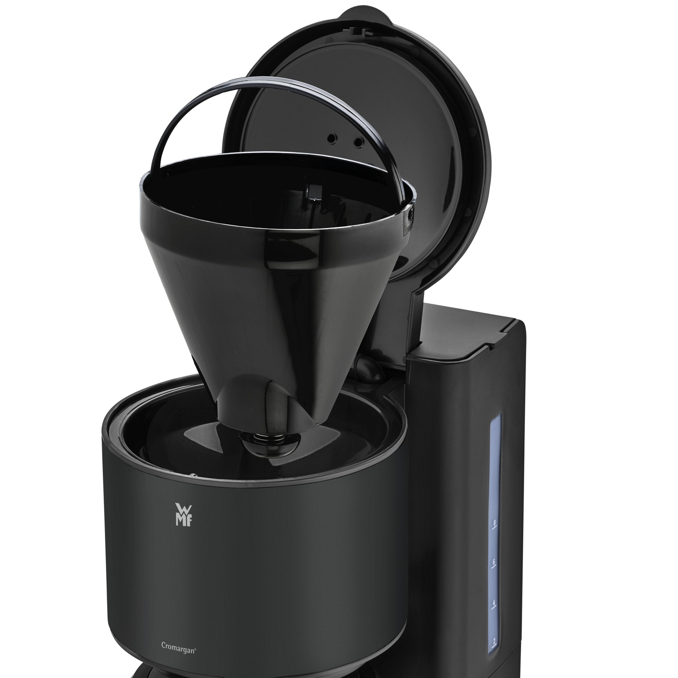 Wmf Stelio Kaffeemaschine Glas Deep Black