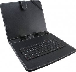 Esperanza Ek123 Funda 7" Con  Teclado Ingles Para Tablet Negro Microusb