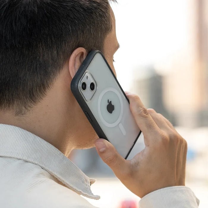 Woodcessories Funda Transparente Magsafe Iphone 15 Blanco