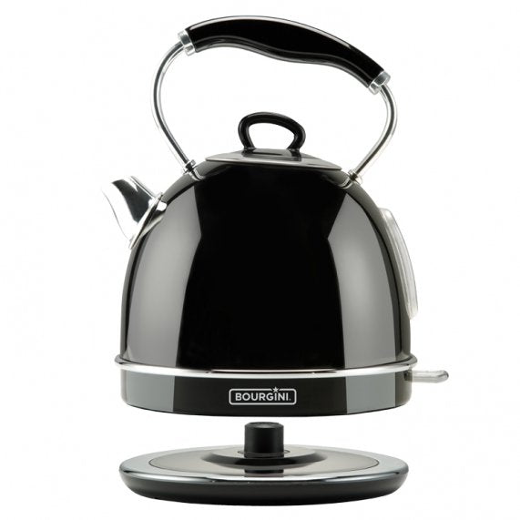 Hervidor De Agua Bourgini Nostalgic Water Kettle Del Negro 1.7l