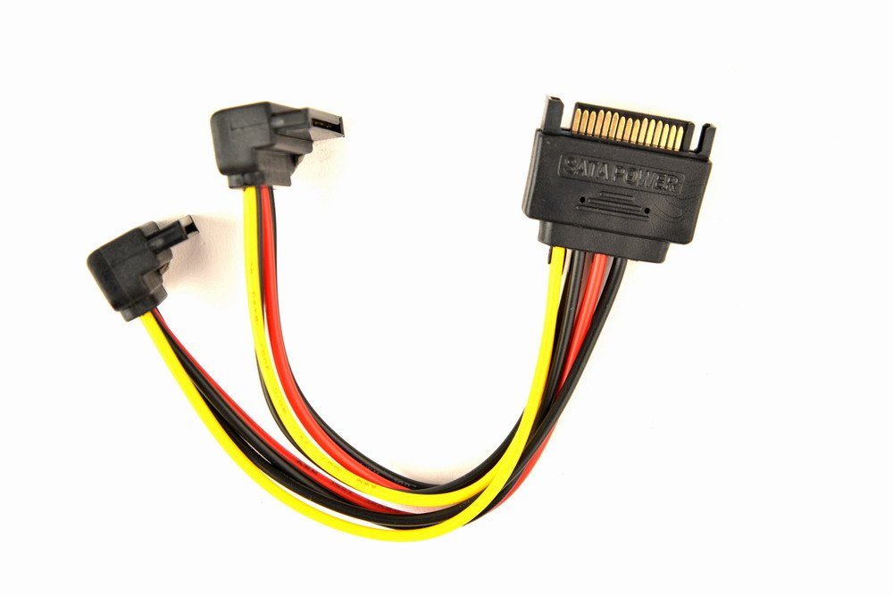 Gembird Cable Alimentacion Interno Sata A X2 Sata M/H 0.15mâ Cc-Satam2f-02