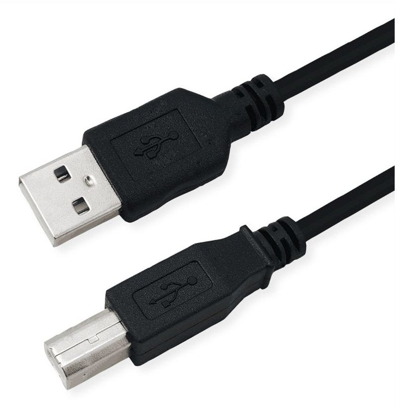 Roline Rm Usb 2.0 Cable, Typ A-B, Schwarz, 1,8 M