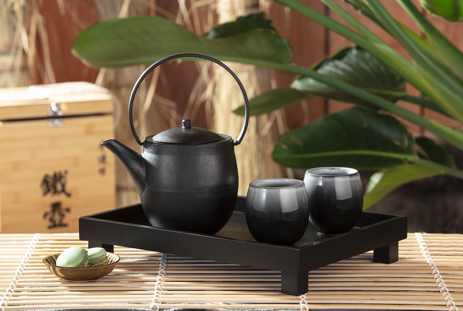 Set De Regalo Bredemeijer Sendai 1,2l + 2 Tazas De Porcelana 1,2l 153011