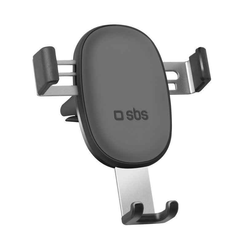 Soporte Universal Coche Sbs Con Cierre Automatico Sistema Airvent Clip Negro