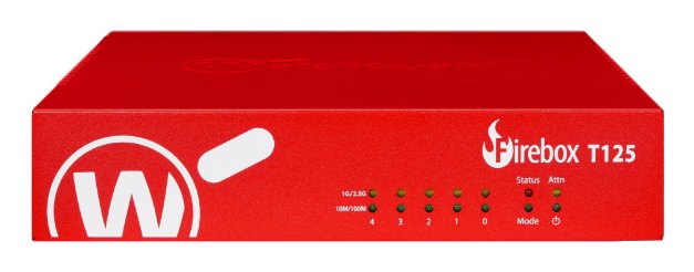 EAN 0654522476685 - WatchGuard Firebox T125 cortafuegos (hardware) 1U 0,51 Gbit/s imagen 1
