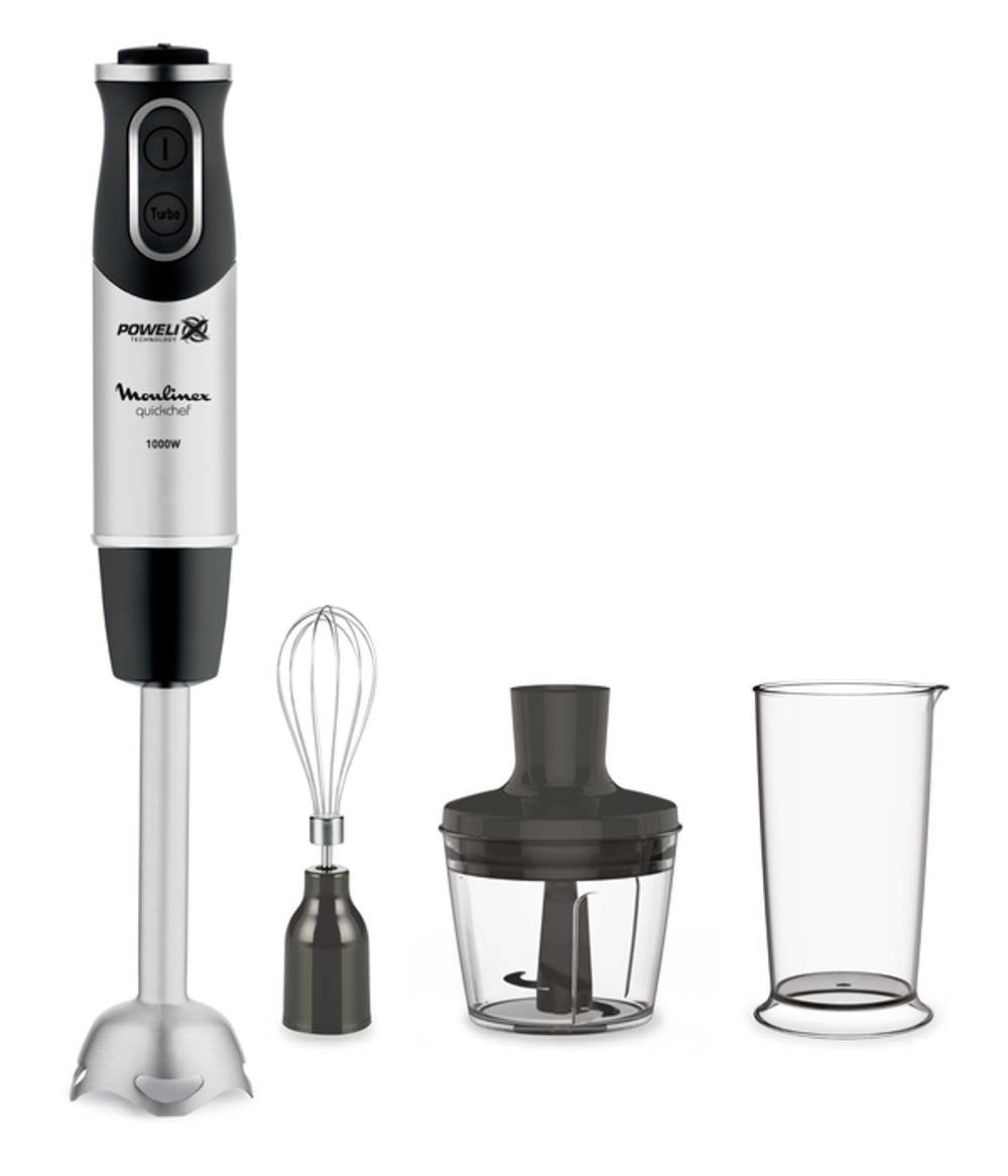 Batidora De Mano Moulinex Dd6a5110 Quickchef Con 10 Velocidades 1000w Blanco