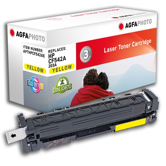 Agfaphoto Apthpcf542ae Cartucho De Tóner 1 Pieza(S) Compatible Amarillo