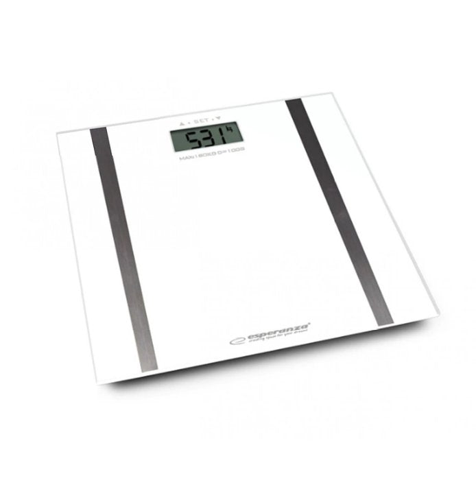 Esperanza Samba Balanza Personal Electrónica Rectángulo Blanco