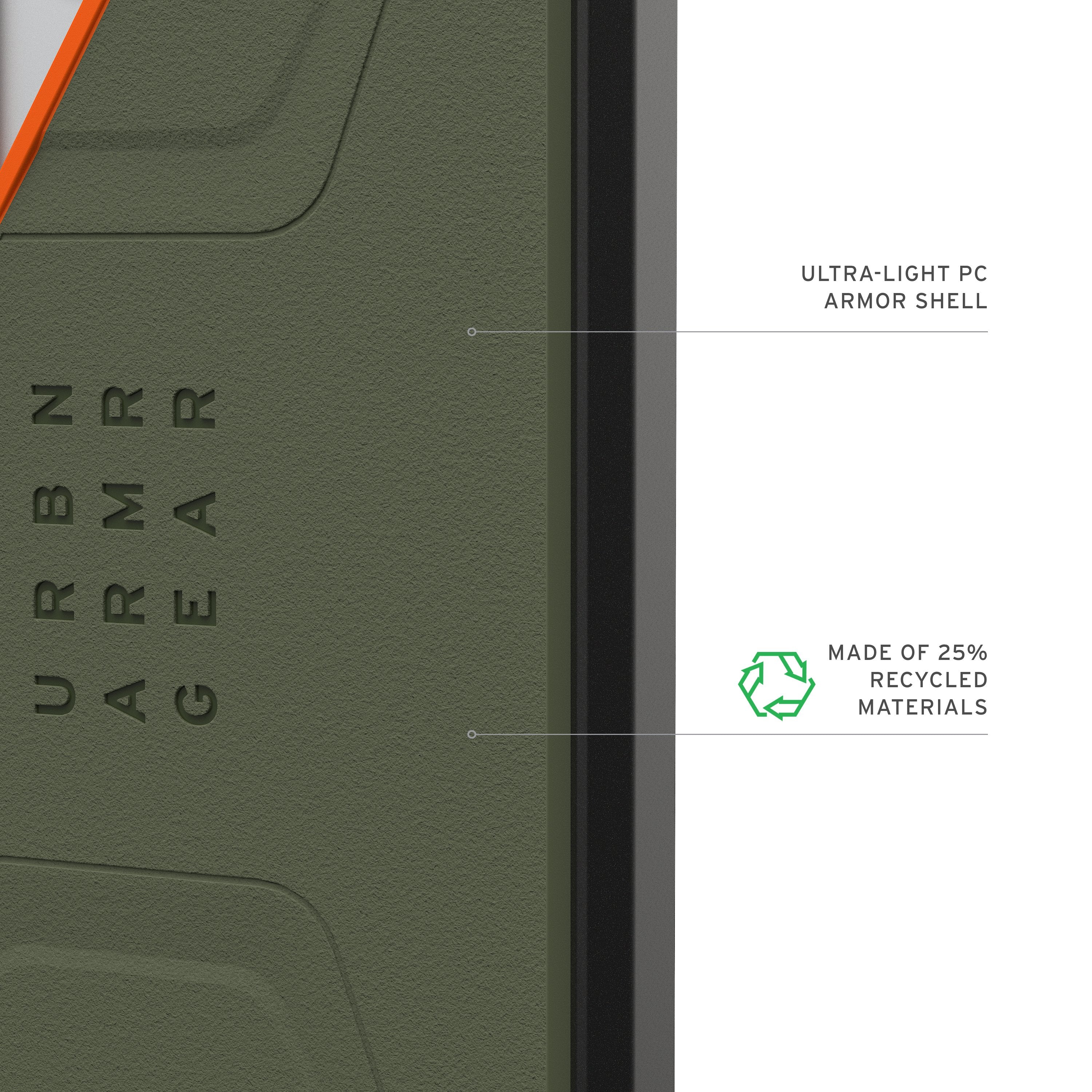 Uag Funda Civil Oliva Naranja Samsung Galaxy S26 Ultra