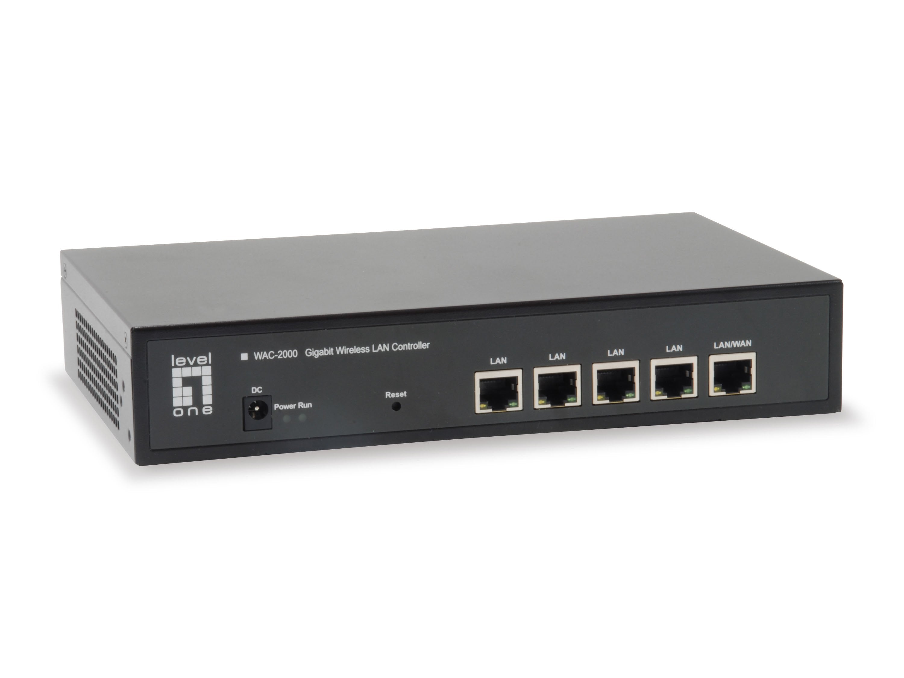 Level One Controlador Wireless Lan Wac-2000 , Gestion Centralizada De Hasta 50 Puntos De Acceso , 1xwan , 4xlan , Soporta Modo Gateway/Router