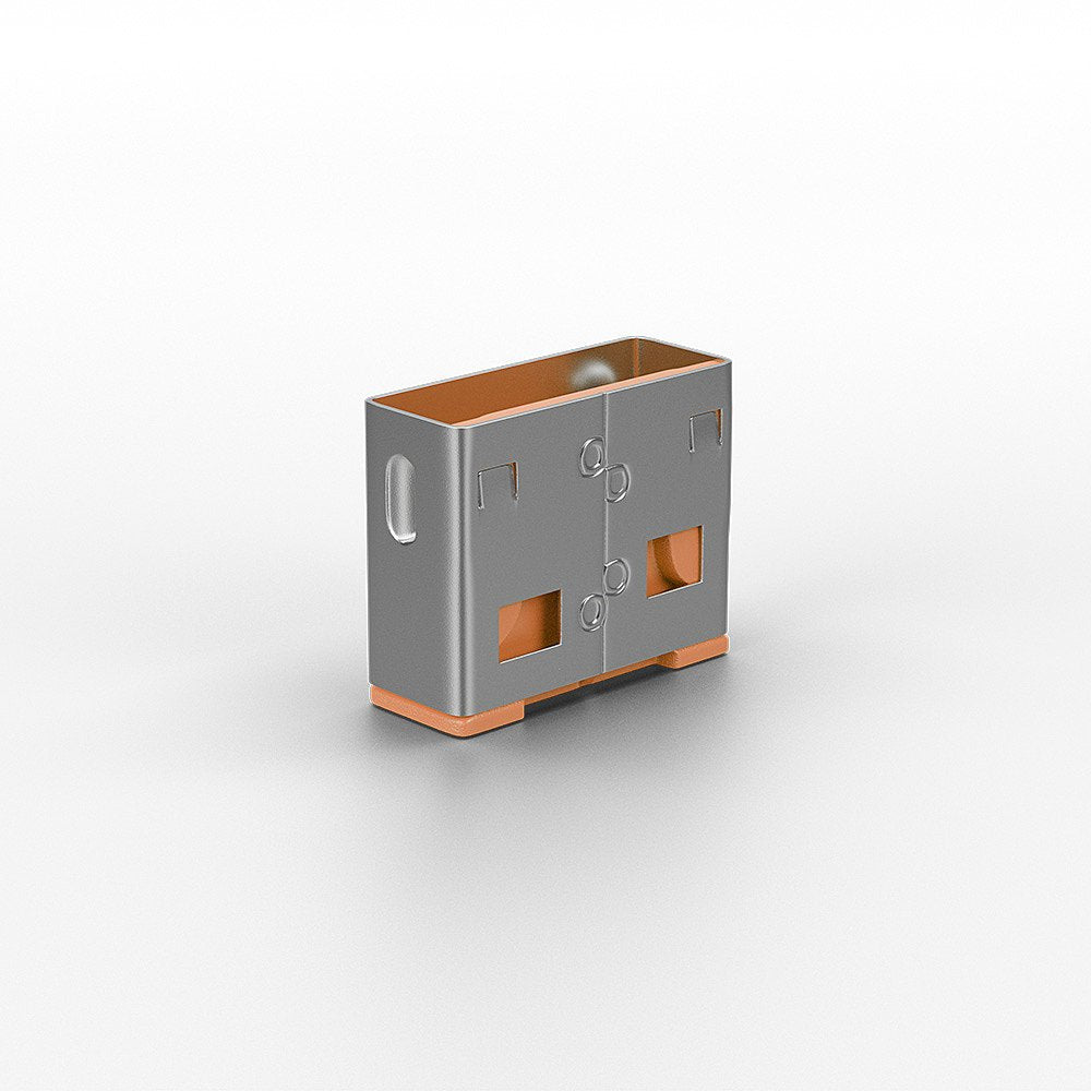 Lindy 40463 Bloqueador De Puerto Usb Tipo A Naranja 10 Pieza(S)