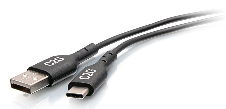 EAN 757120288848 - C2G C2G28884 cable USB USB 2.0 0,46 m USB C USB A 0,48 Gbit/s Negro imagen 2