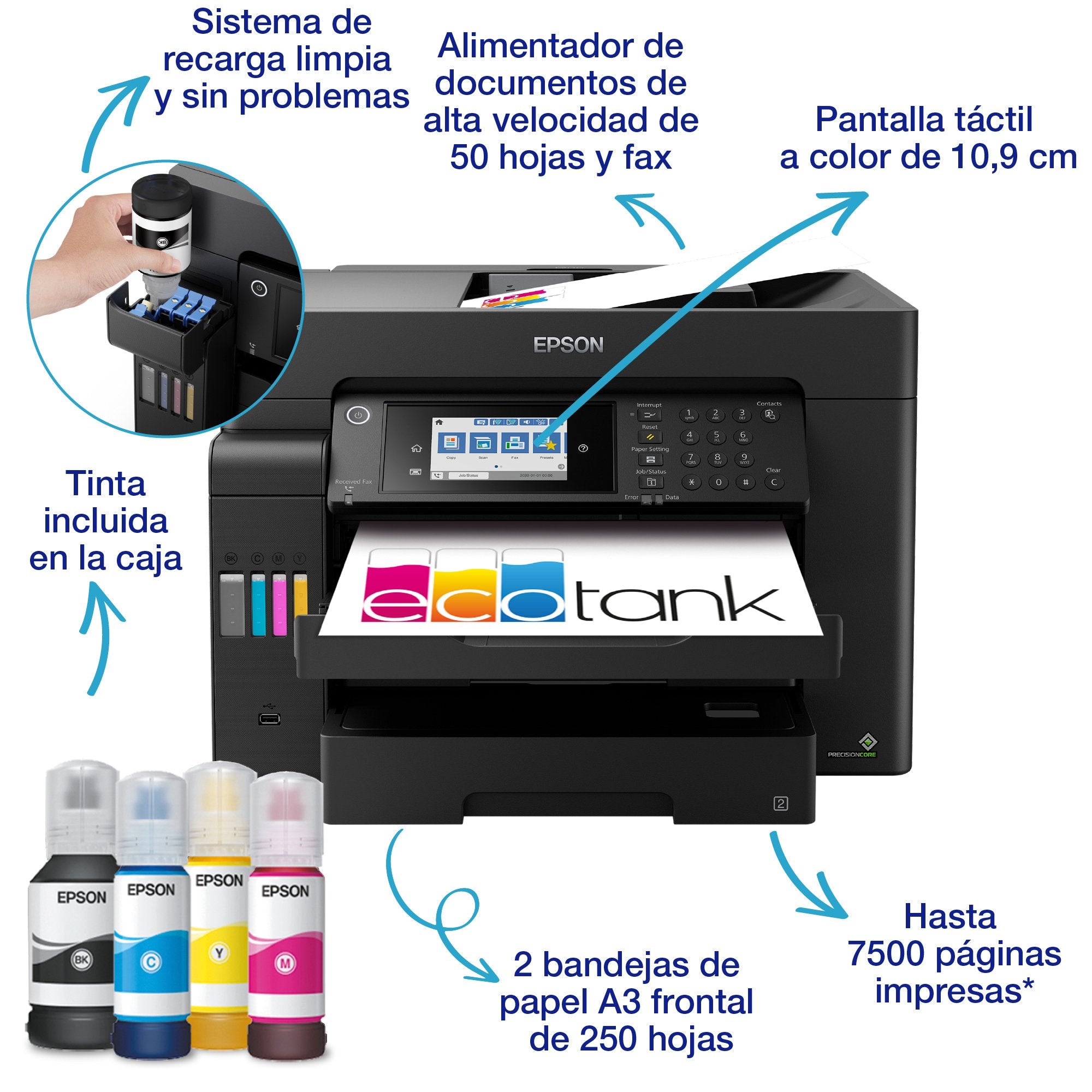 EAN 8715946734583 - Epson EcoTank ET-16605 imagen 3