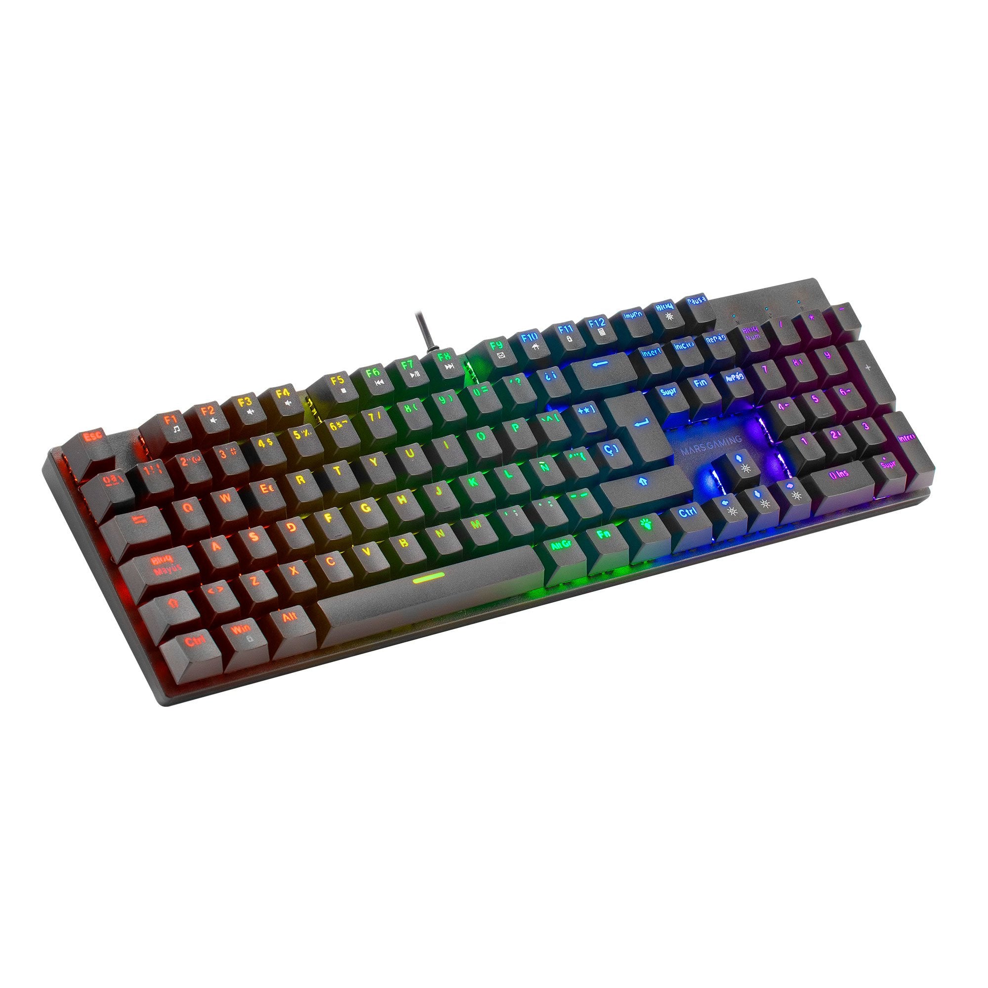 EAN 8437023608579 - Mars Gaming MK422 teclado Juego USB QWERTY Inglés de EE. UU. imagen 2