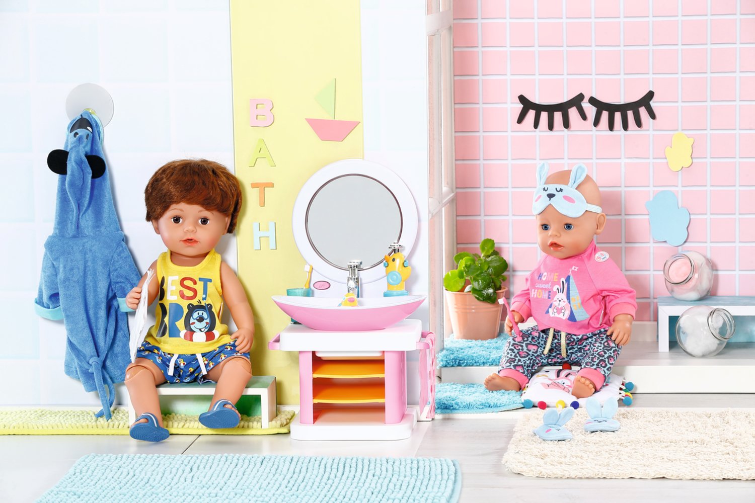 Muebles Para Muñecas  Zapf Creation Baby Born® Bath Handwaschbecken, Puppenmöbel 832707