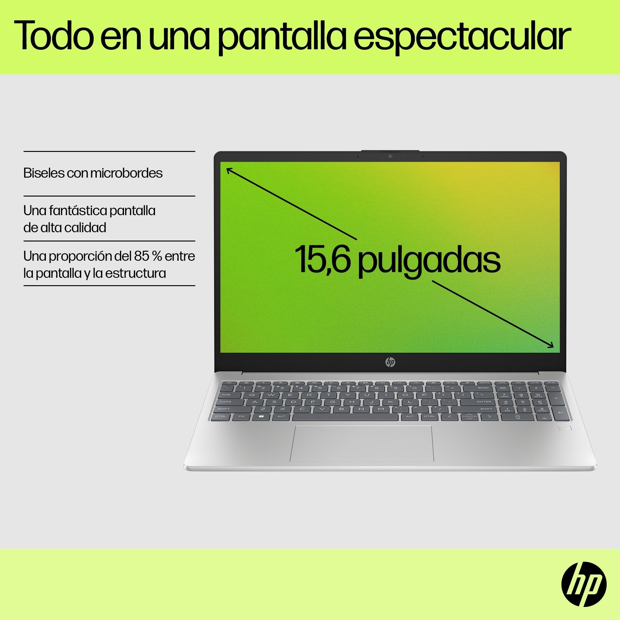EAN 0198990030432 - HP 15-fd0175ns Intel® Celeron® N100 Portátil 39,6 cm (15.6") Full HD 8 GB DDR4-SDRAM 512 GB SSD Wi-Fi 6 ( imagen 4