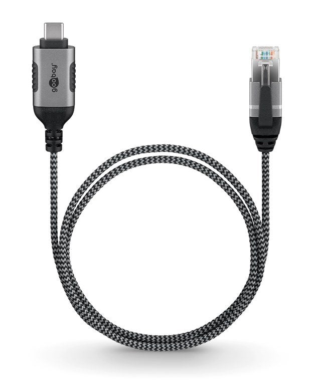 EAN 4040849744013 - Goobay 74401 cambiador de género para cable USB 3.1 type A RJ45 Negro, Plata imagen 5