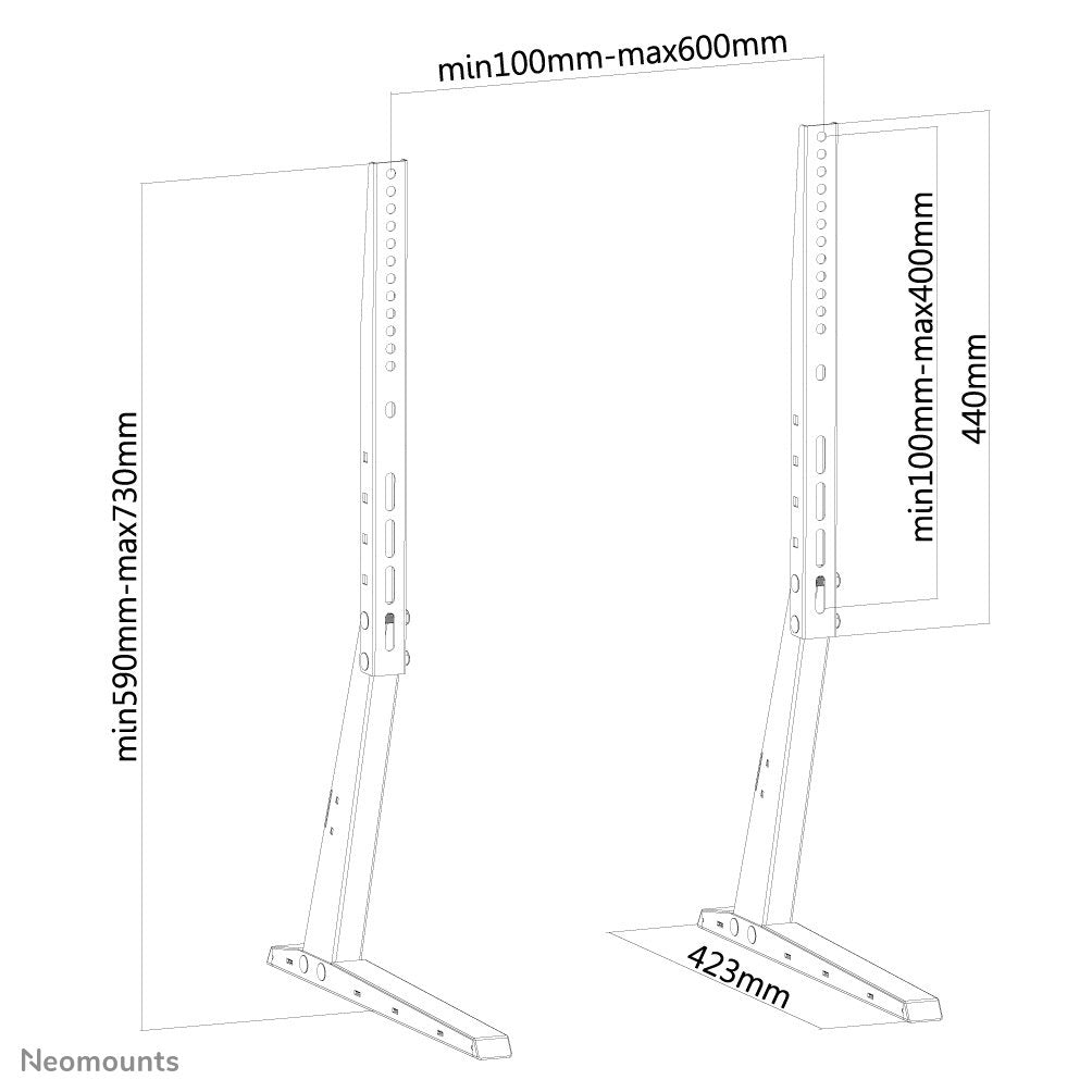 Newstar Soporte De Escritorio Para Monitor