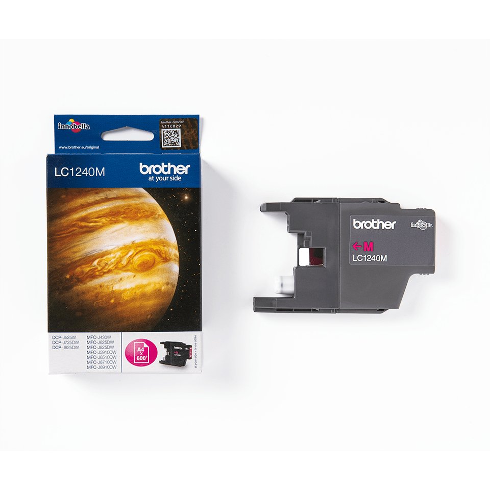 Tinta Original Brother Lc-1240m Magenta