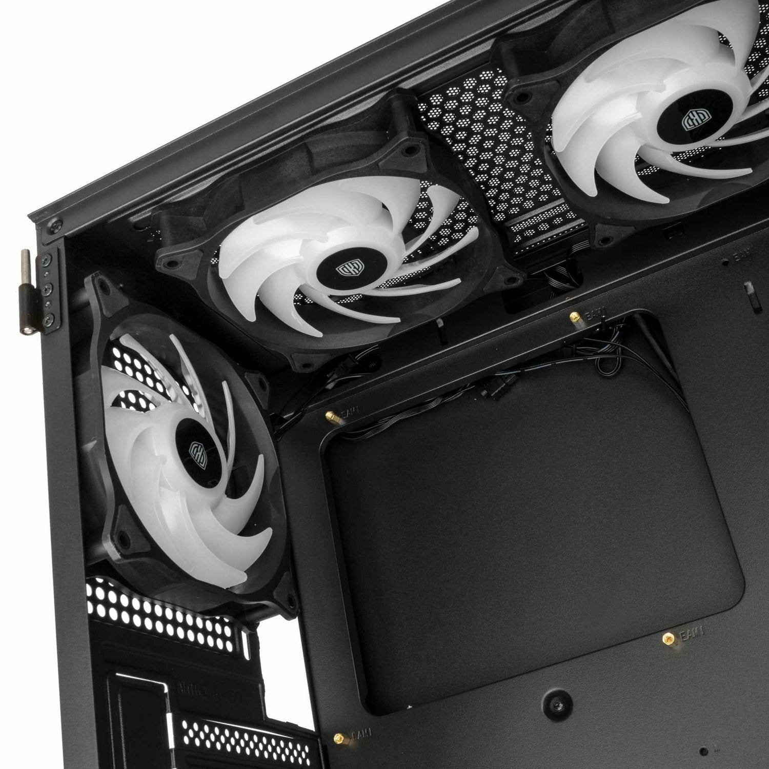 Caja Pc Semitorre Atx Observatory Hf Mesh A-Rgb Negro Kolink Bahías Int: 2x3.5'' O 2.5''/ 2x3.5''O 2.5''/ 2 X 2.5/ 2xusb2.0, 1xusb3.0/ Audio In/Out