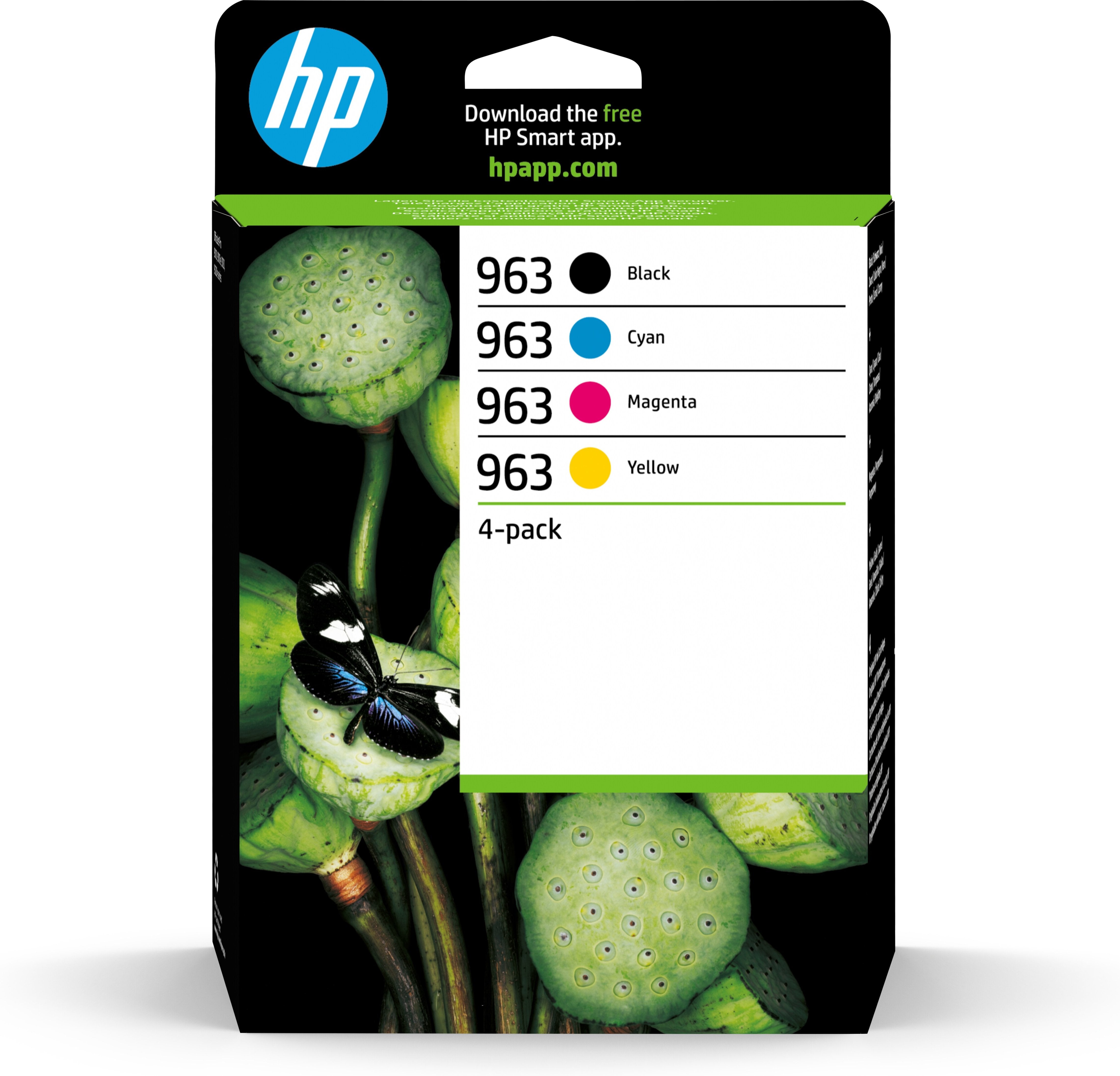 Tinta Original Hp 963 Multipack Cian Magenta Amarillo Negro