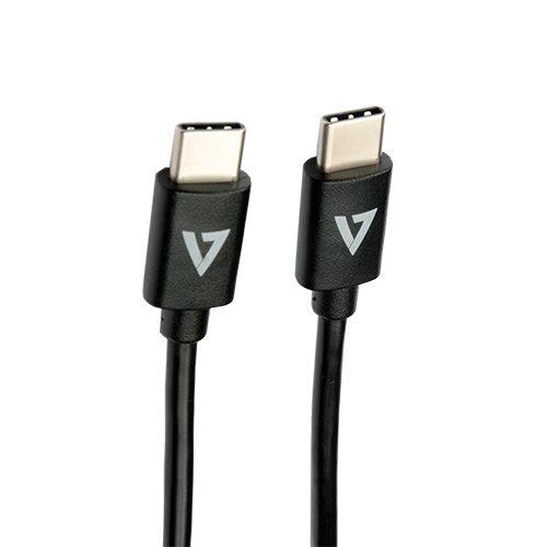 EAN 0662919111910 - V7 V7USB2C-2M cable USB USB 2.0 USB C Negro imagen 1