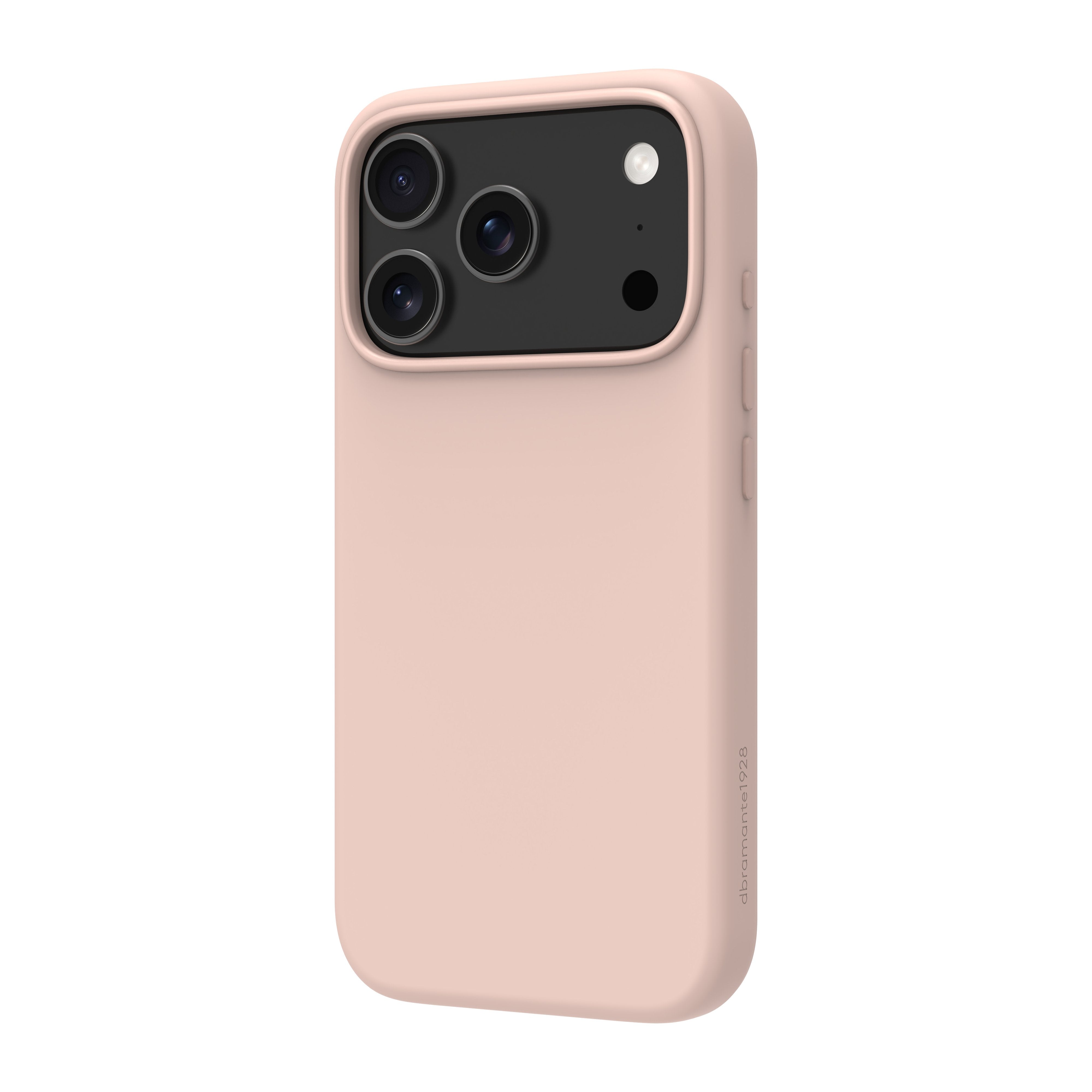 Dbramante1928 Roskilde Icon Carcasa Trasera Para Teléfono Móvil Compatibilidad Con Magsafe Plástico Reciclado Arena Rosa