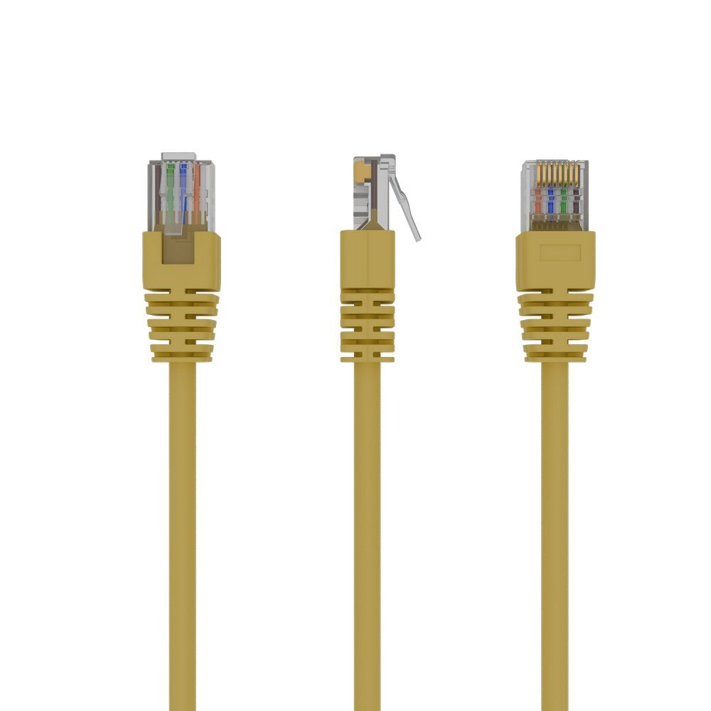 EAN 8716309038362 - Gembird PP12-1M/Y cable de red Amarillo Cat5e U/UTP (UTP) imagen 1
