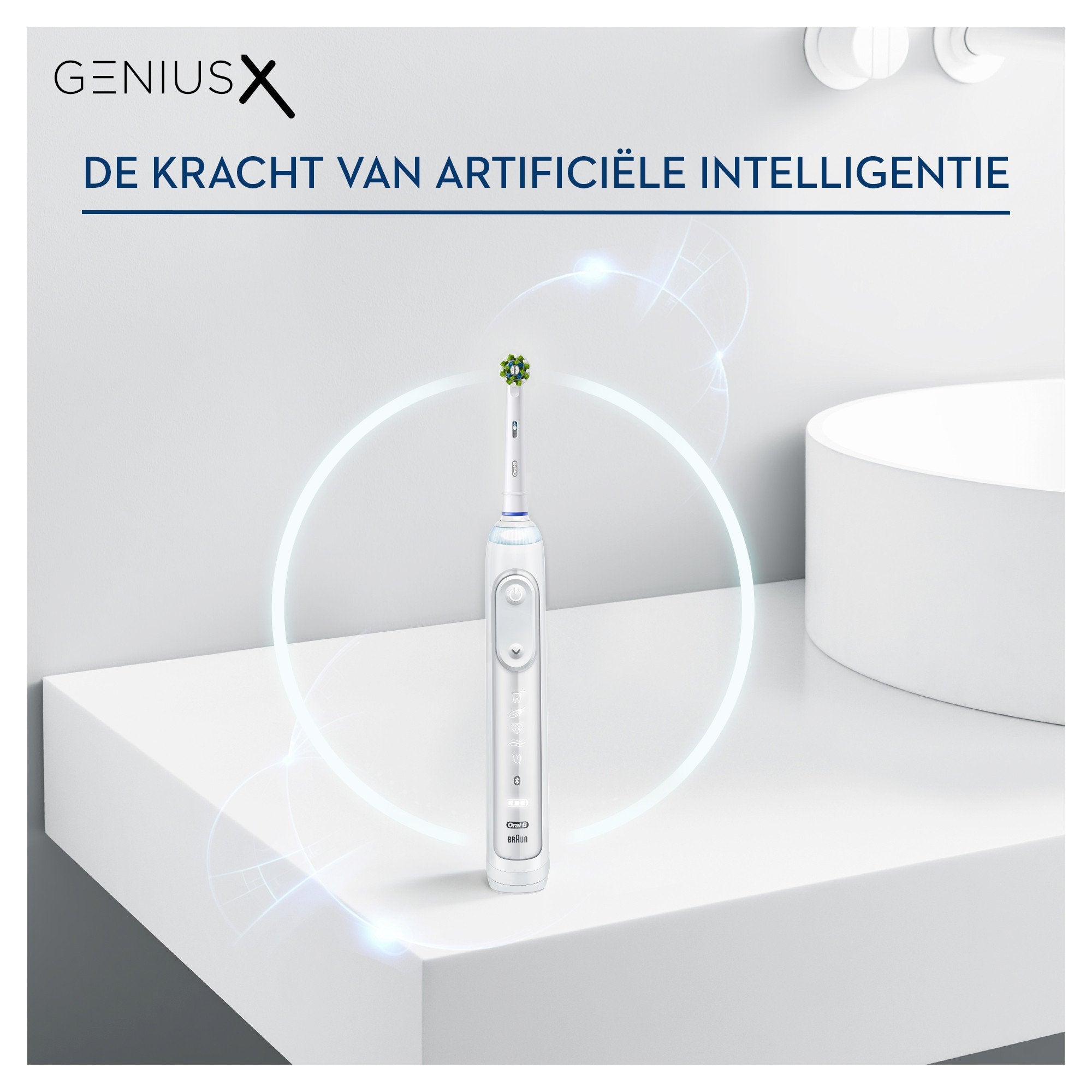 EAN 4210201396901 - Oral-B Genius X 80354126 cepillo eléctrico para dientes Adulto Cepillo de dientes oscilante Blanco imagen 11