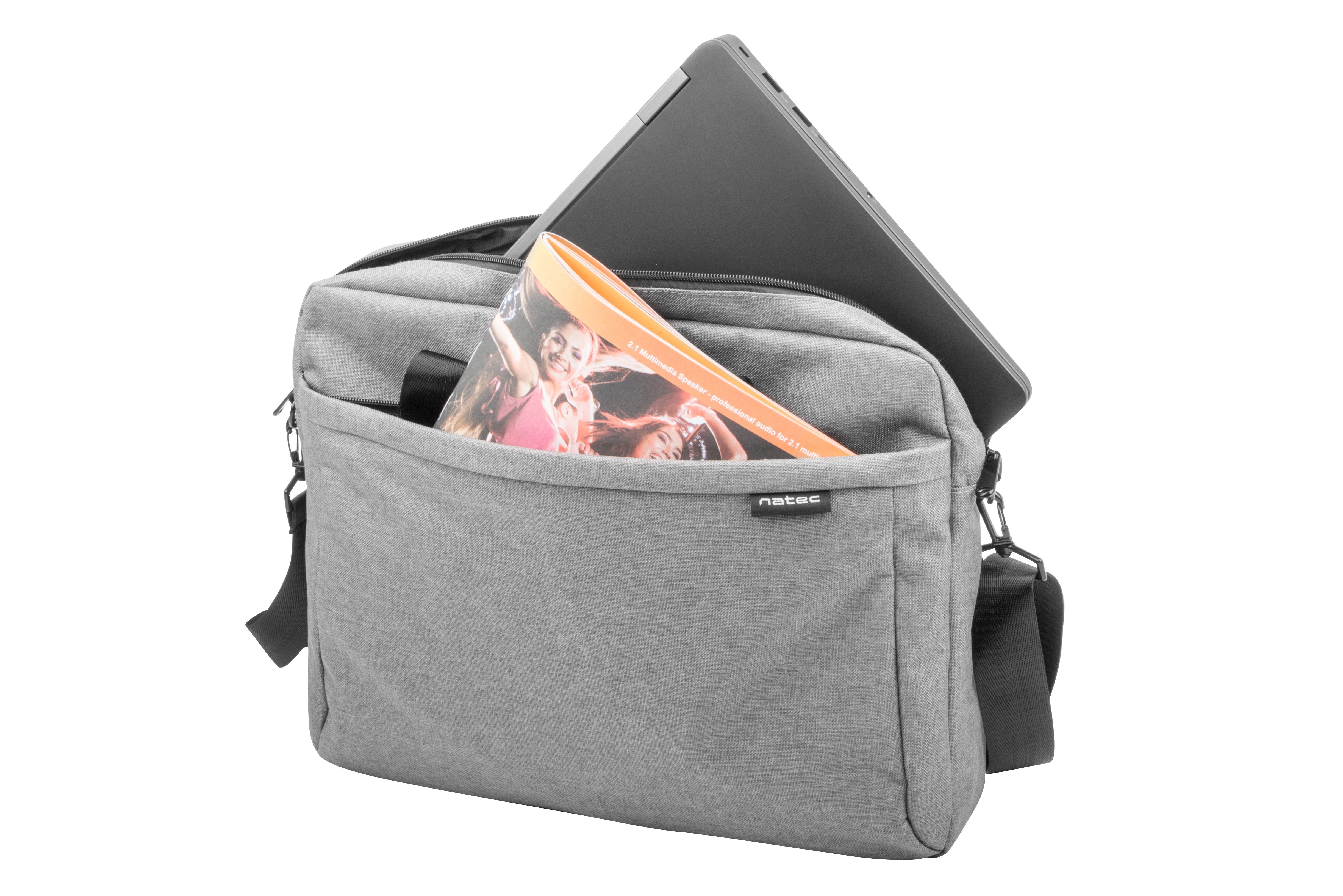EAN 5901969402629 - NATEC Mustela 39,6 cm (15.6") Bandolera Gris imagen 9