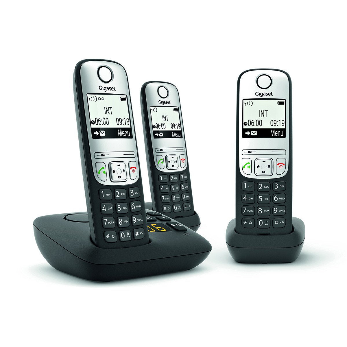 Telefono Gigaset A690 A Trio Schwarz