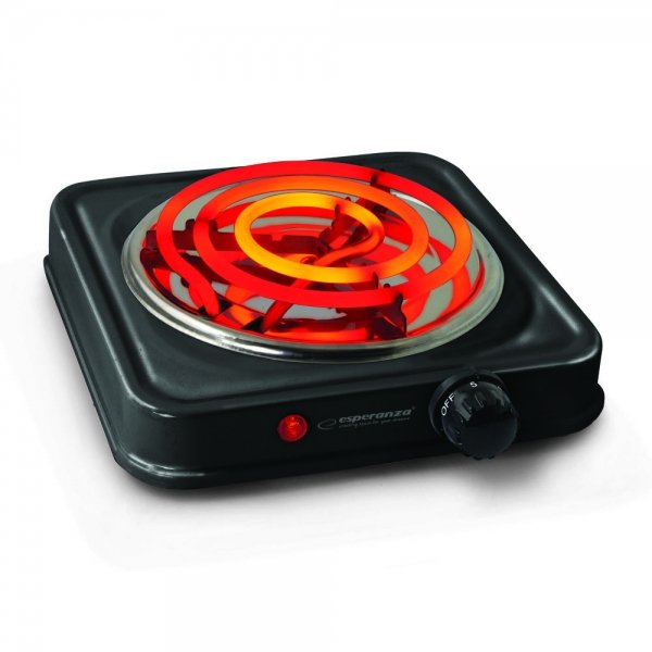 Hornillo Eléctrico Esperanza 1000 W Negro Ekh012k