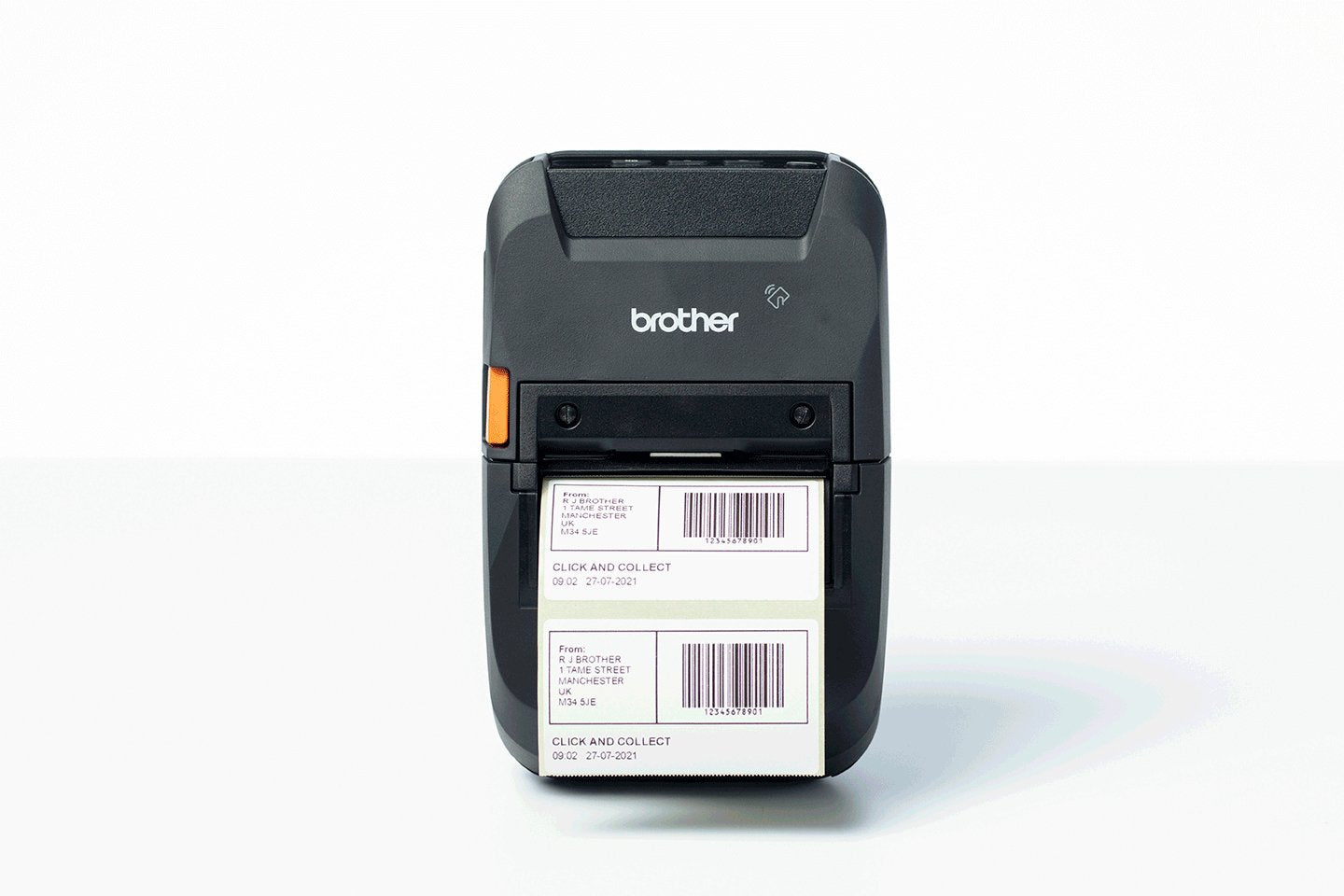 EAN 4977766814843 - Brother RJ3250WBL impresora de etiquetas Térmica directa 203 x 203 DPI 127 mm/s Inalámbrico Ethernet Wifi imagen 5
