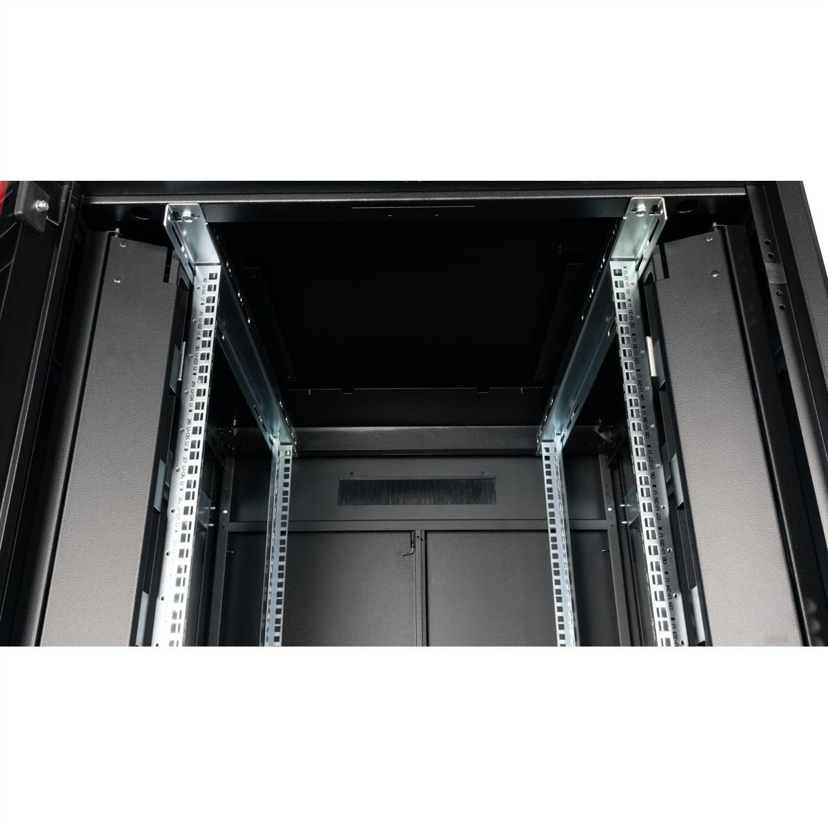Roline 19-Zoll Netzwerkschrank Pro 32 He, 800x800 Bxt Glastr Schwarz