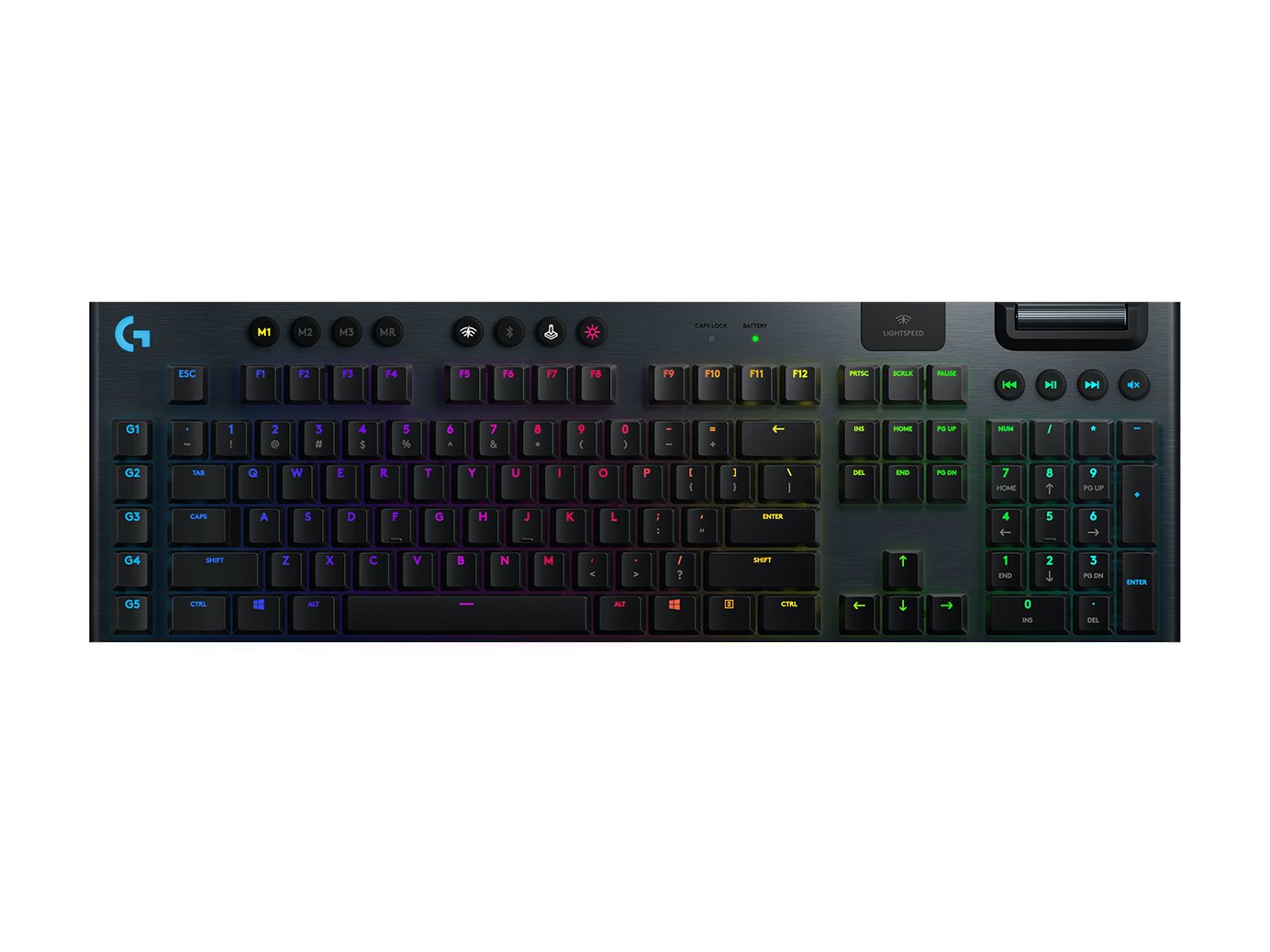 EAN 5099206082779 - Logitech G 920-009111 teclado Juego RF Wireless + Bluetooth Internacional de EE.UU. Negro imagen 1
