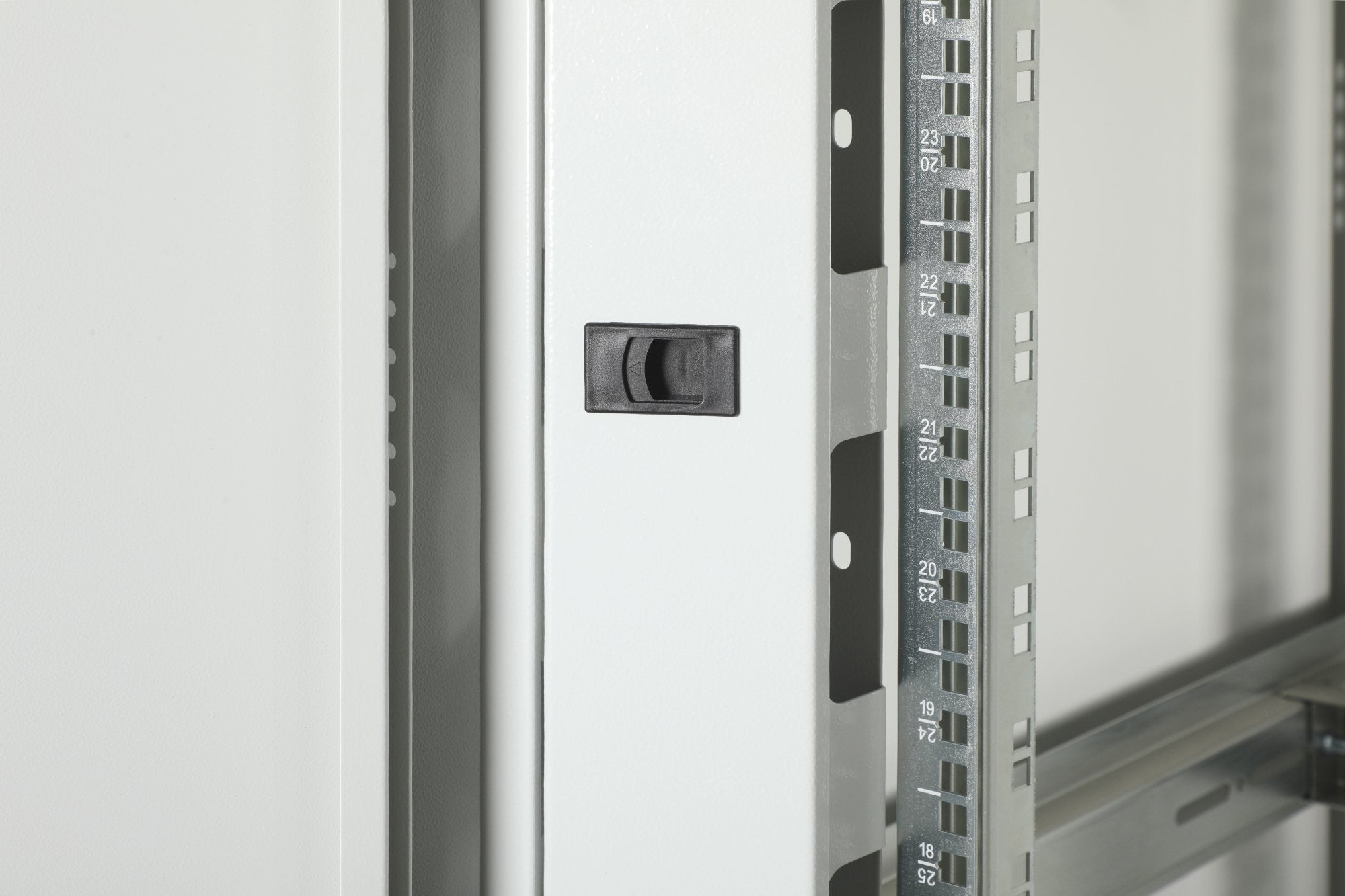 Armario De Red De 42ua Unique, 2053x800x800 Mm Puerta Frontal De Acero De Dos Hojas, Gris