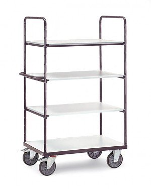 Fetra 9303 Esd Etagenwagen Acero Traglast Max. 400 Kg Gris