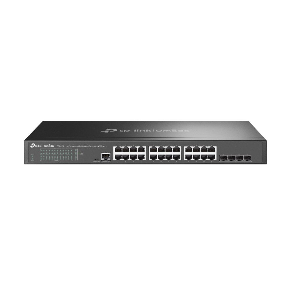 Switch Gestionable Tp-Link Tl-Sg3428 28 Puertos Rj-45 10 100 1000 Sfp