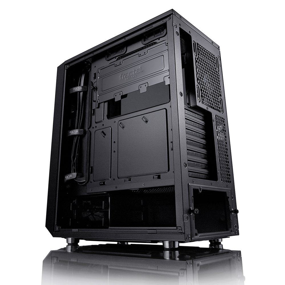 Caja Pc Fractal Design Meshify C Blackout Ventana Cristal Templado Atx, Midi-Tower, Pc, Atx,Itx,Micro-Atx, Negro, 17,5 Cm, 31,5 Cm