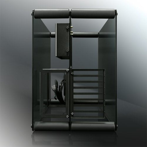 Caja Pc Raijintek Paean Escritorio Negro, Transparente,  Abierta/Benchmark Negro, Escritorio, Pc, Negro, Transparente, Atx, Micro Atx, Mini-Itx, Aluminio, Spcc, Vidrio Templado, 14 Cm