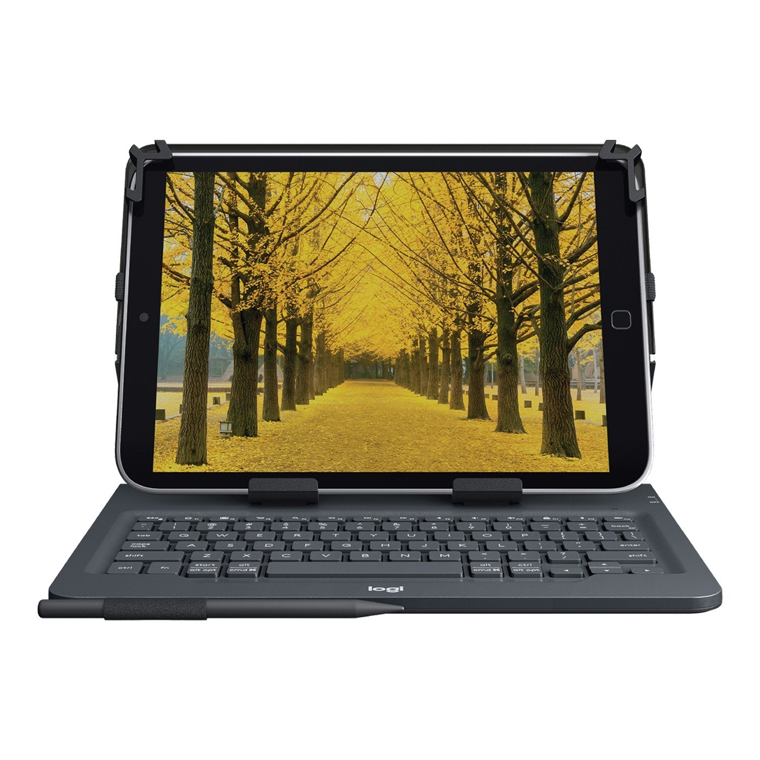 Logitech Universal Funda Con Teclado Azerty (Frances) Bluetooth Negro 920-008338