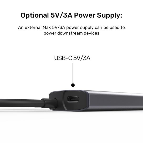 Unitek 4w1 Usb-C  10 Gbps  4x Usb-A