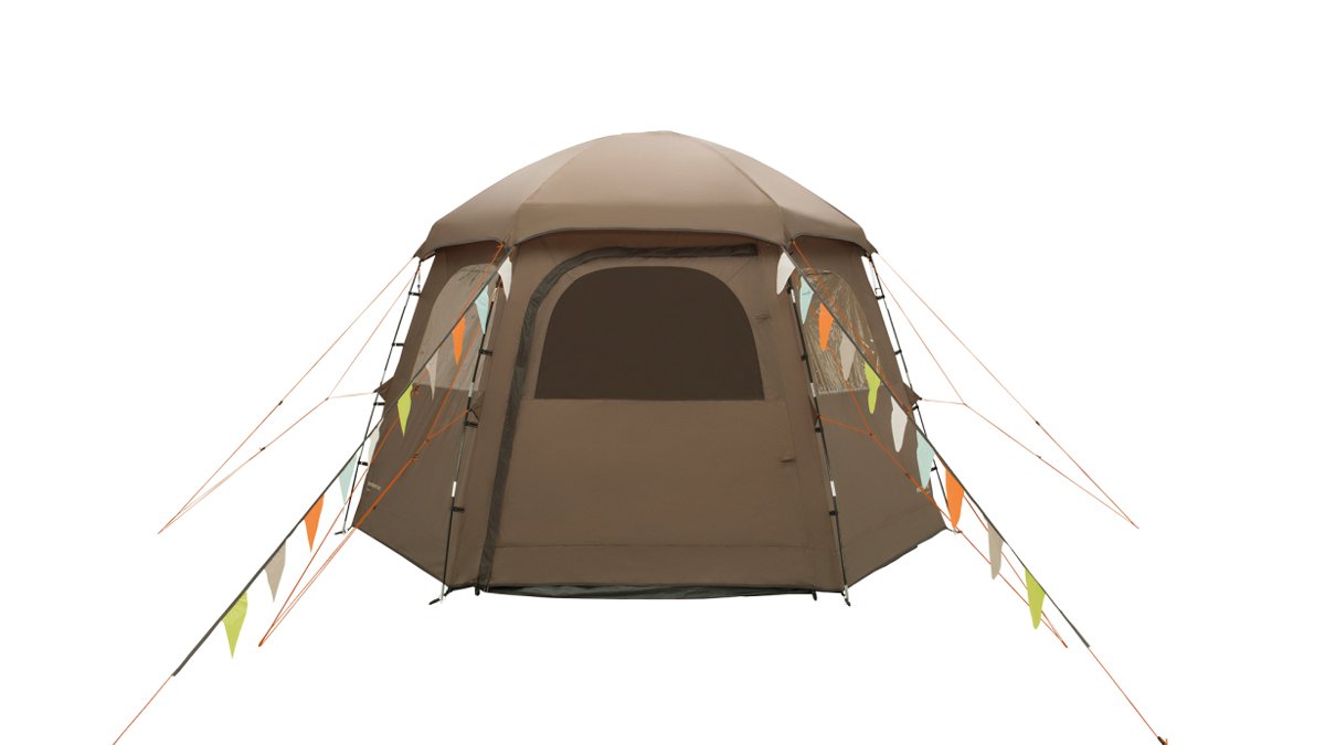 Tienda Domo Easy Camp Sandland Yurt Marrón, Para 6 Personas, Modelo 2025 120486