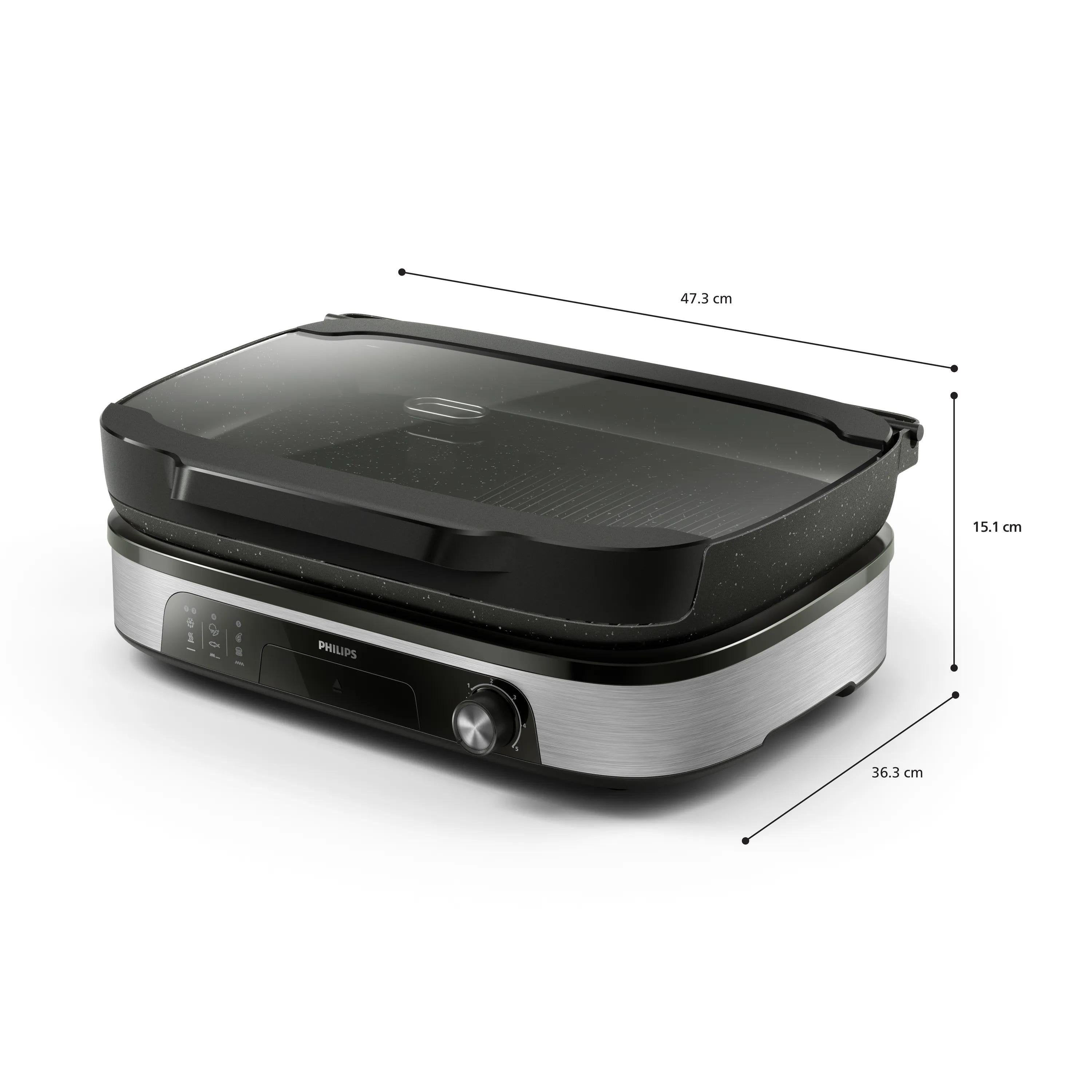 EAN 8720389056666 - Philips HD6212/90 parrilla eléctrica de contacto imagen 5