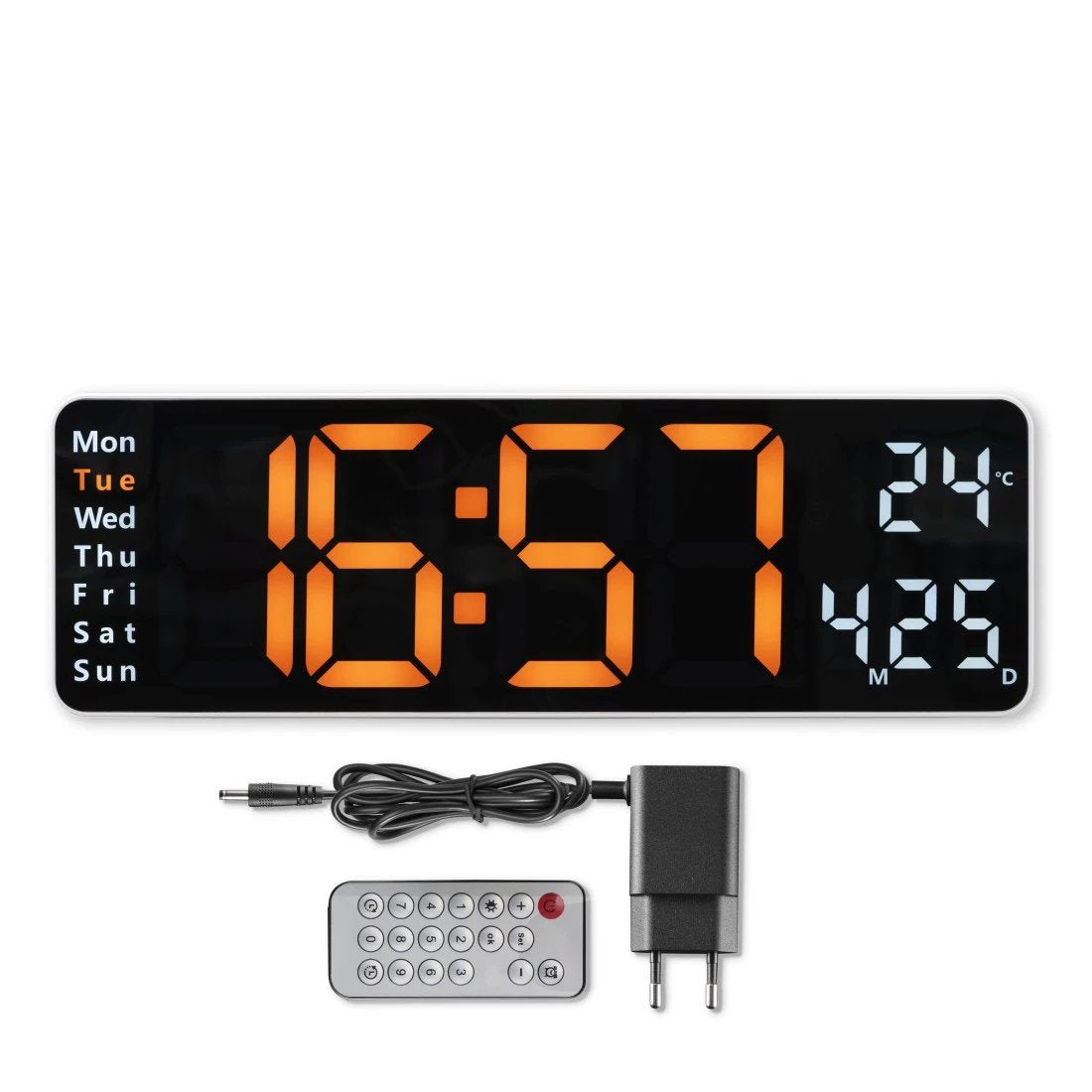EAN 4047443524751 - Hama Santa Cruz Reloj digital Rectángulo Negro imagen 4