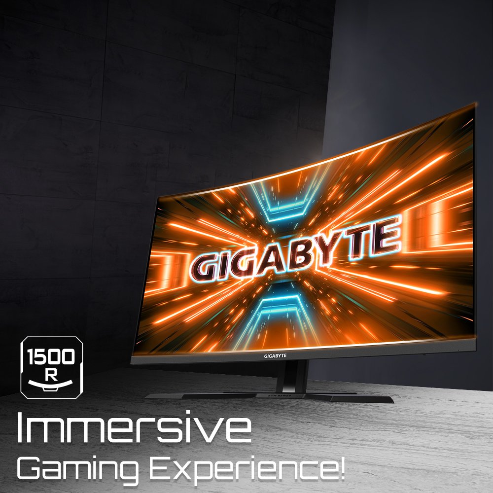 EAN 4719331810474 - GIGABYTE M32QC pantalla para PC 80 cm (31.5") 2560 x 1440 Pixeles Quad HD QLED Negro imagen 7