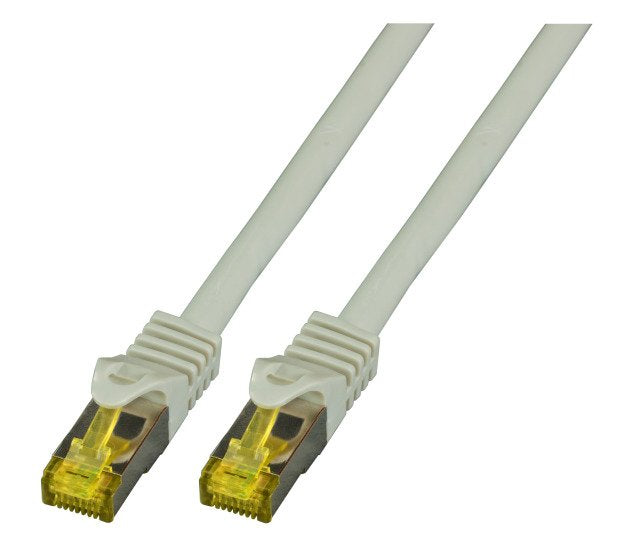 Efb Rj45 Patchkabel S/Ftp,Cat.6a,Lszh,Rohk.,20m,Grau