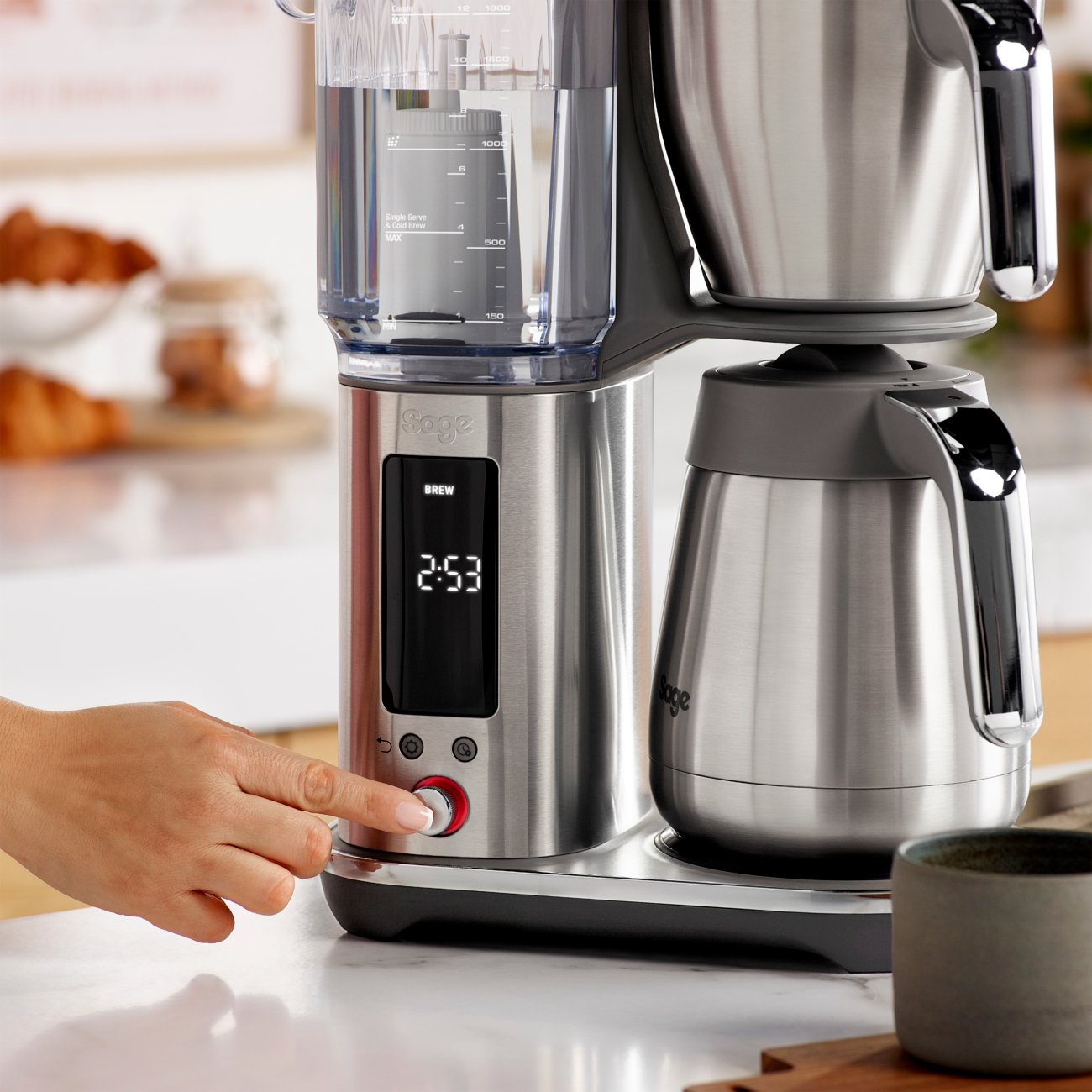 EAN 9355973132687 - Sage SDC465 Totalmente automática Cafetera de filtro 1,8 L imagen 6