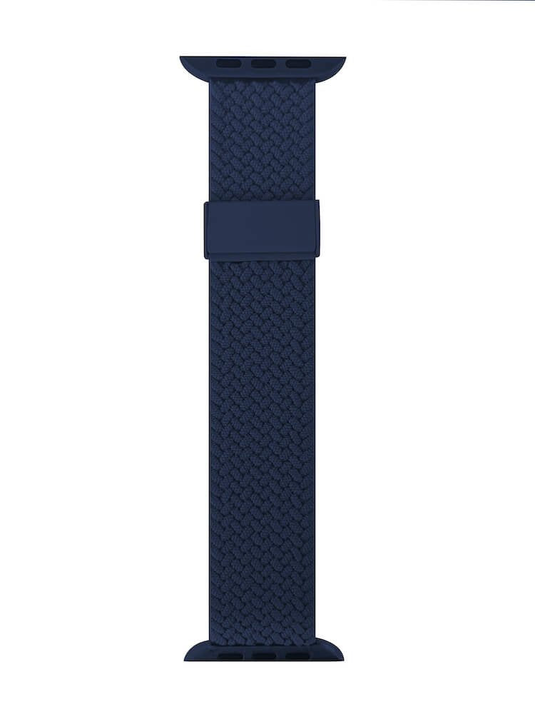 Puro Loop Band - Pleciony Pasek Do Apple Watch 42/44/45/49 Mm (Granatowy)