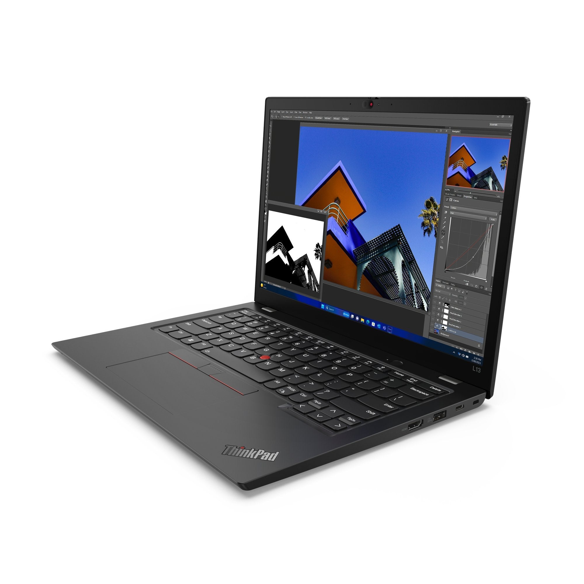 Portátil Lenovo Thinkpad L13 Gen 5 Ultra 7 155u 16gb 512gb Ssd 13.3" W11pro Upgradable To 4g 1año Premier Support + Co2 Offset